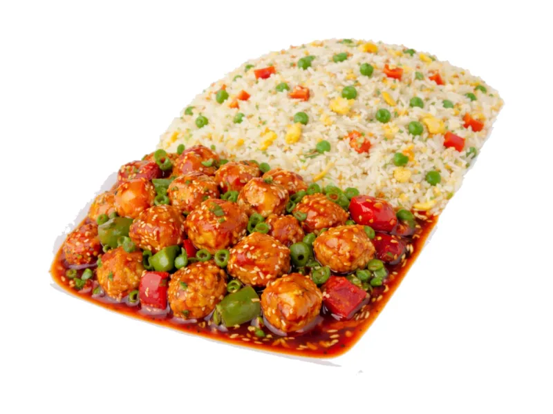 Chicken Shashlik with Rice