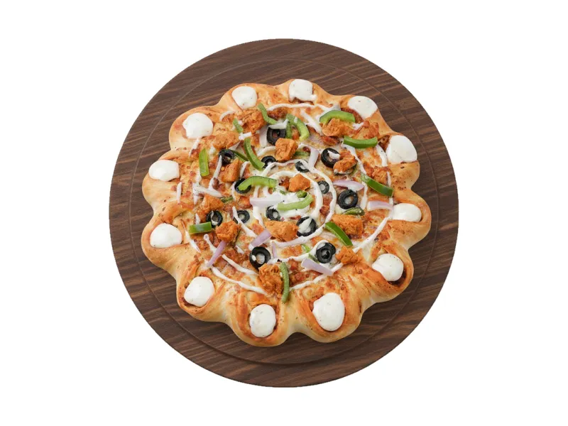 Crown Pizza – Kabab Stuffed (Regular)