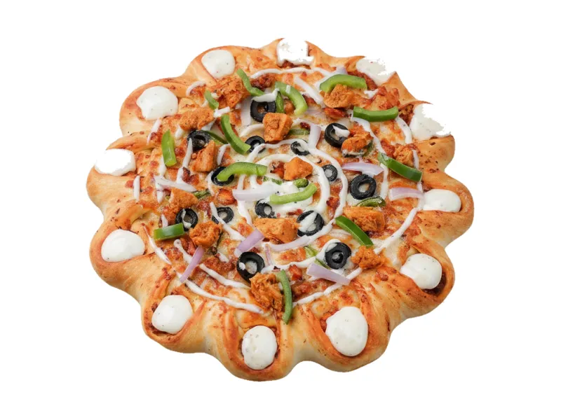 Crown Pizza – Kabab Stuffed (Special)